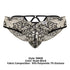 CandyMan 99830 Lace Briefs Color Nude-Black